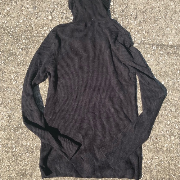 Time and Tru Black Turtleneck Size Large - Picture 3 of 6